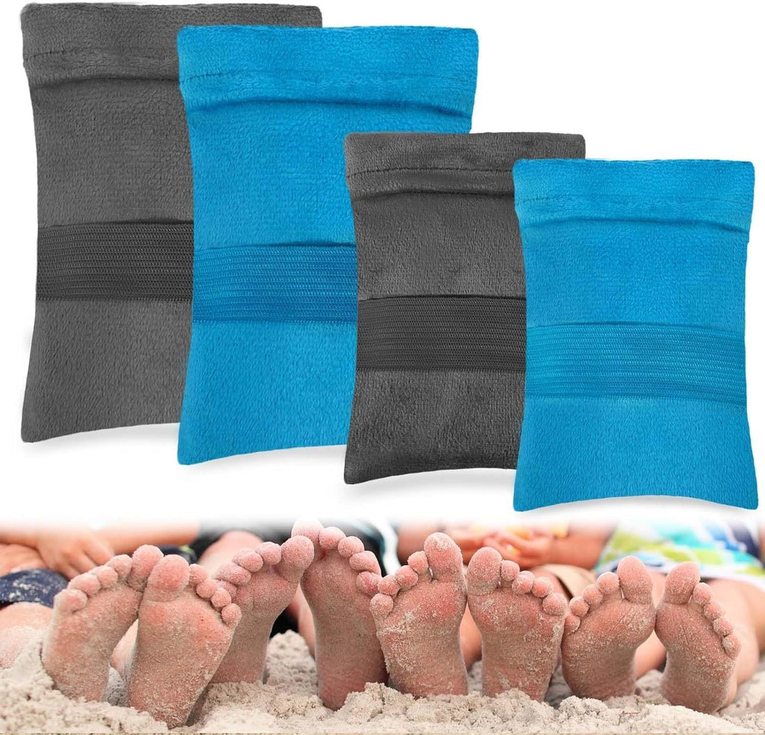 Palksky  Sand Cleaning Gloves Beach Sand Cleaning Bag Easily remove the sand stuck to your baby&