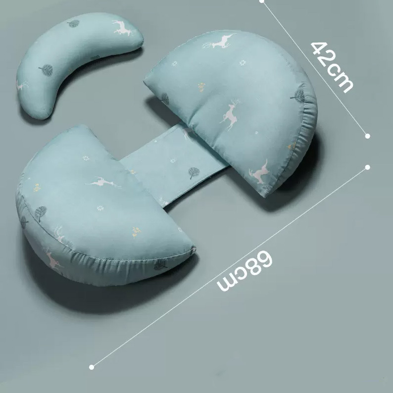 U-shaped pregnant woman pillow waist side sleeping pillow waist protection pregnant woman pillow