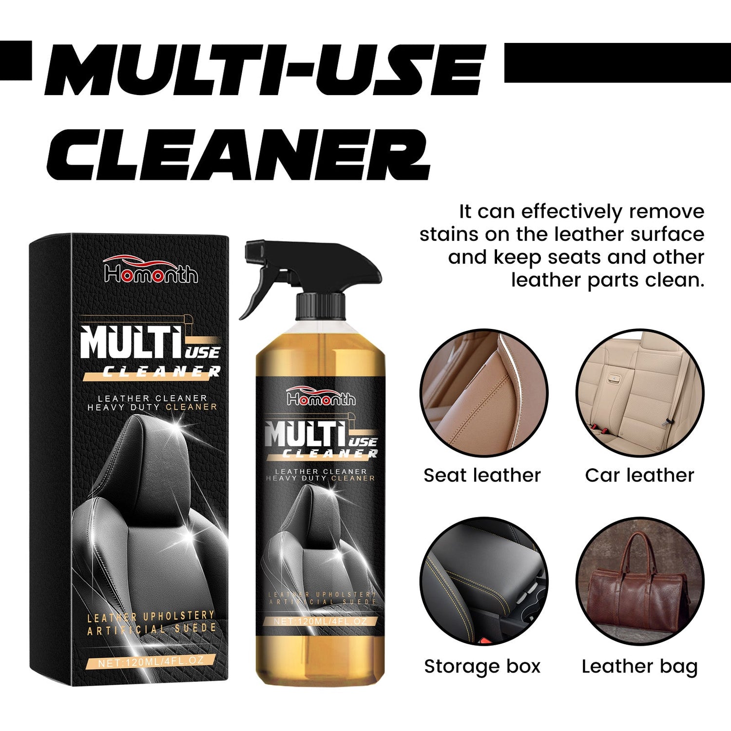 Car Leather Renovation Cleaner