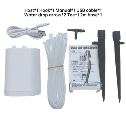 2/4/8/16 - Head Automatic Irrigation Controller, Plant &amp; Flower Sprinklers, Drip Irrigation Kit, Potted Timer