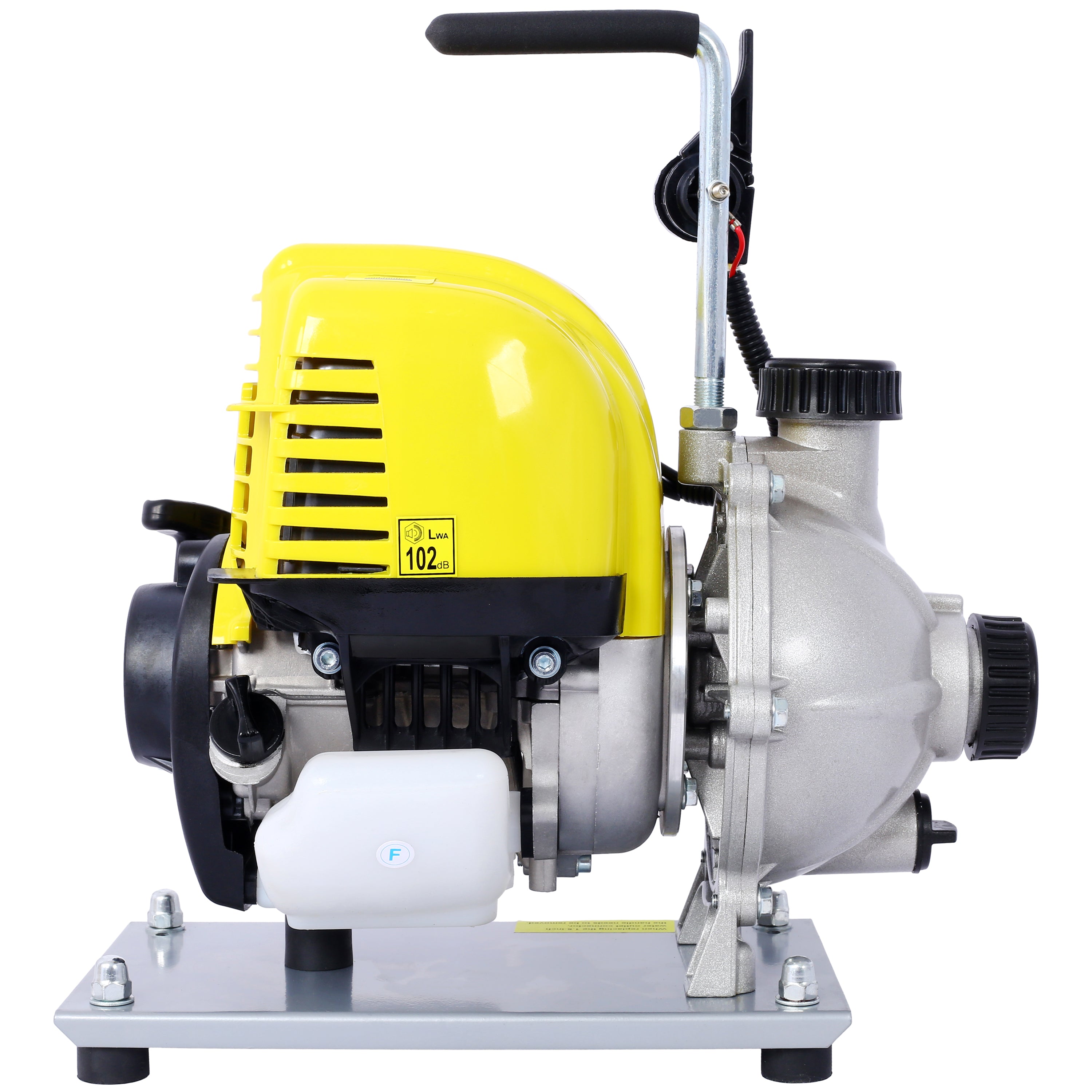 38CC four stroke gasoline water pump 1.5 "portable gas power delivery pump 8500r/min 10FT x 1" suction 1.5 "flat hose