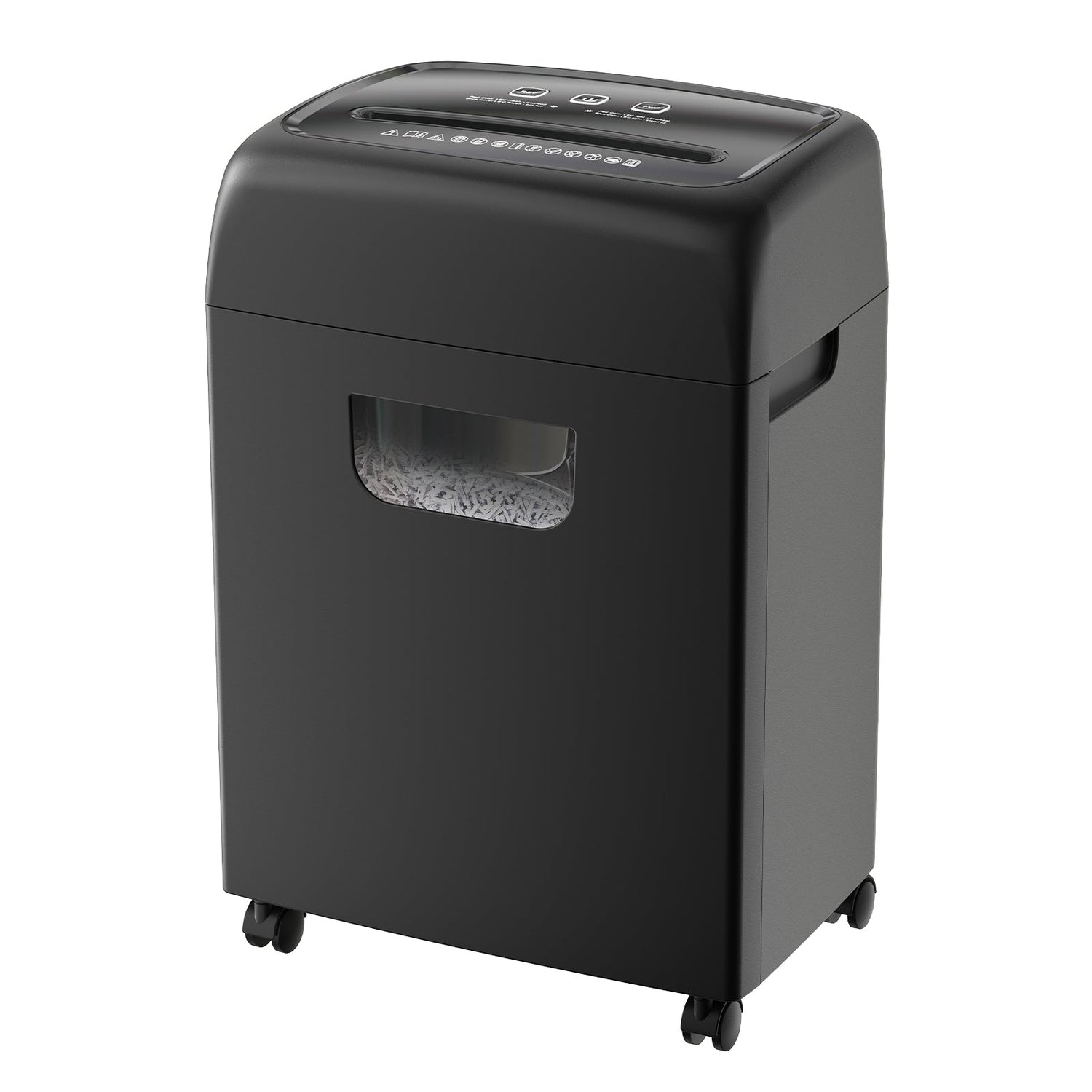PAPER SHREDDER CROSS CUT LARGE BIN HIGH SECURITY LOW NOISE