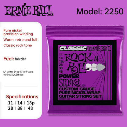 EB Regular Slinky Classic pure nickel electric guitar strings, 10 - 46 gauge (P03251)