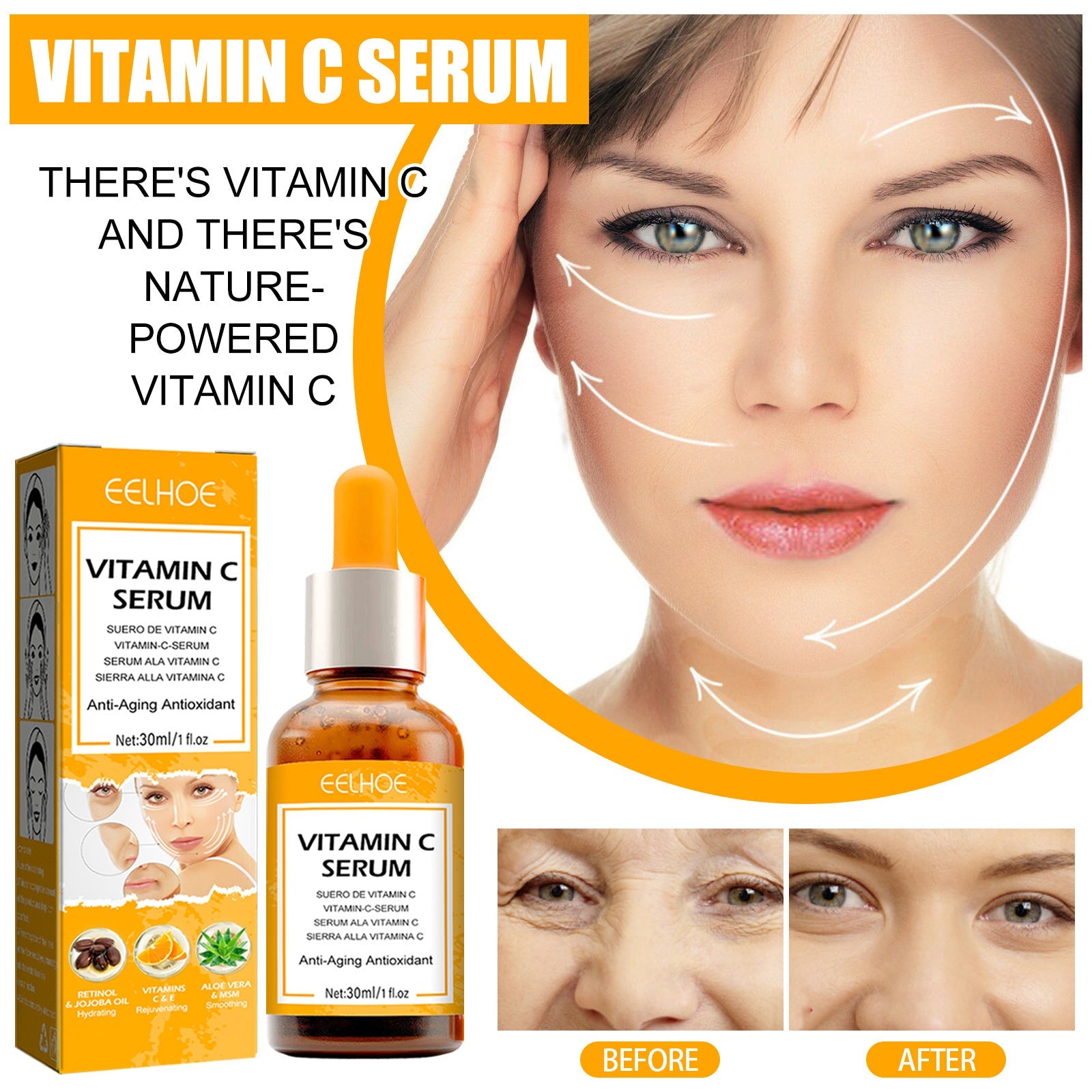 Vitamin C Anti-Wrinkle Neck Serum