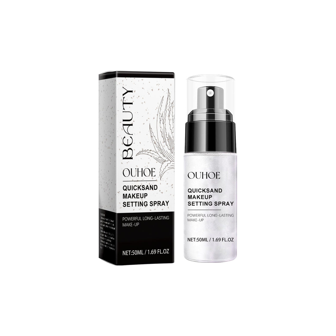 Quicksand Setting Spray Natural Lightweight Multi-Effect Moisture Moisture Mist Refreshing Portable Makeup Spray