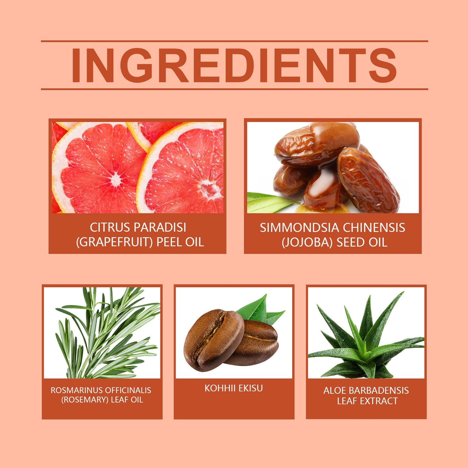 Grapefruit Massage Essential Oil, Moisturizing Repair Moisturizing Body Skin Soothing Massage Skin Care Essential Oil