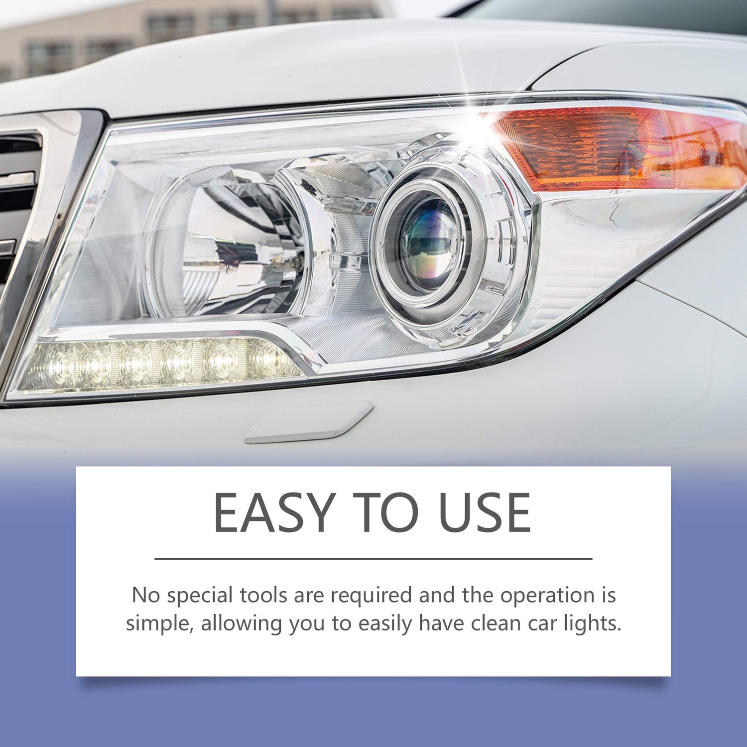 Car Headlight Polish Cleaner