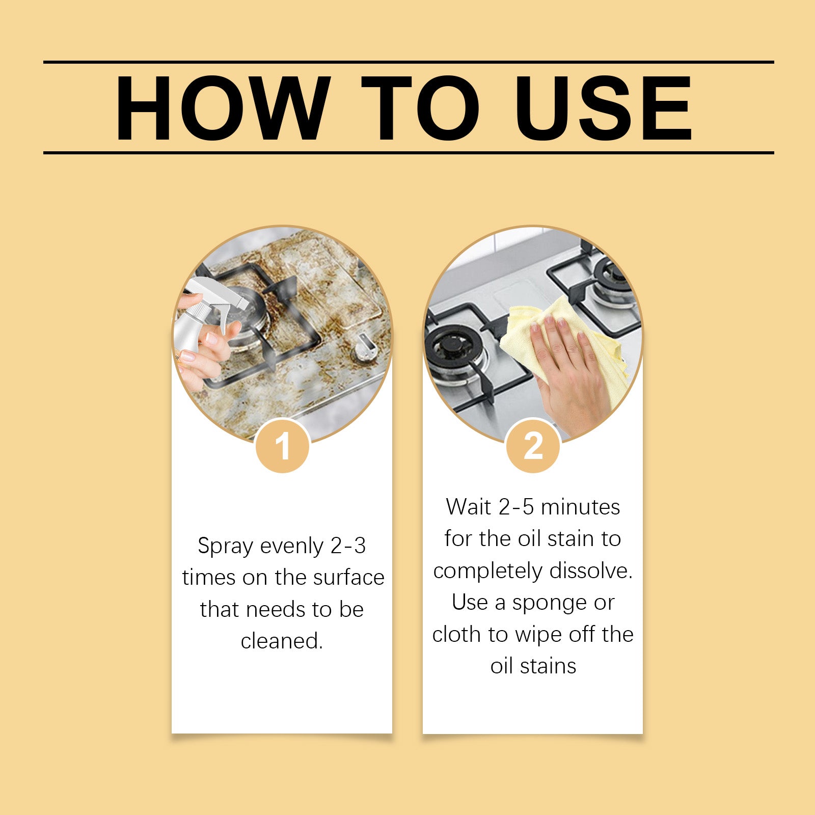 Kitchen Countertop Foam Cleaner