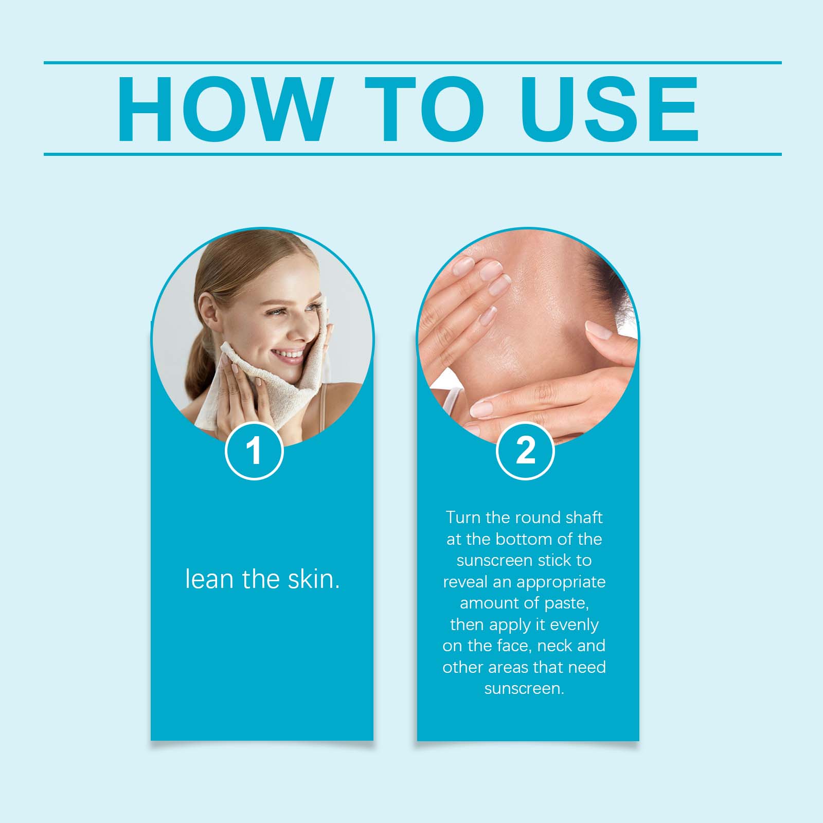 Moisturizing Protection Stick, Moisturizing Refreshing Non-Greasy Waterproof Anti-Uv Moisturizing Skin Protection Stick