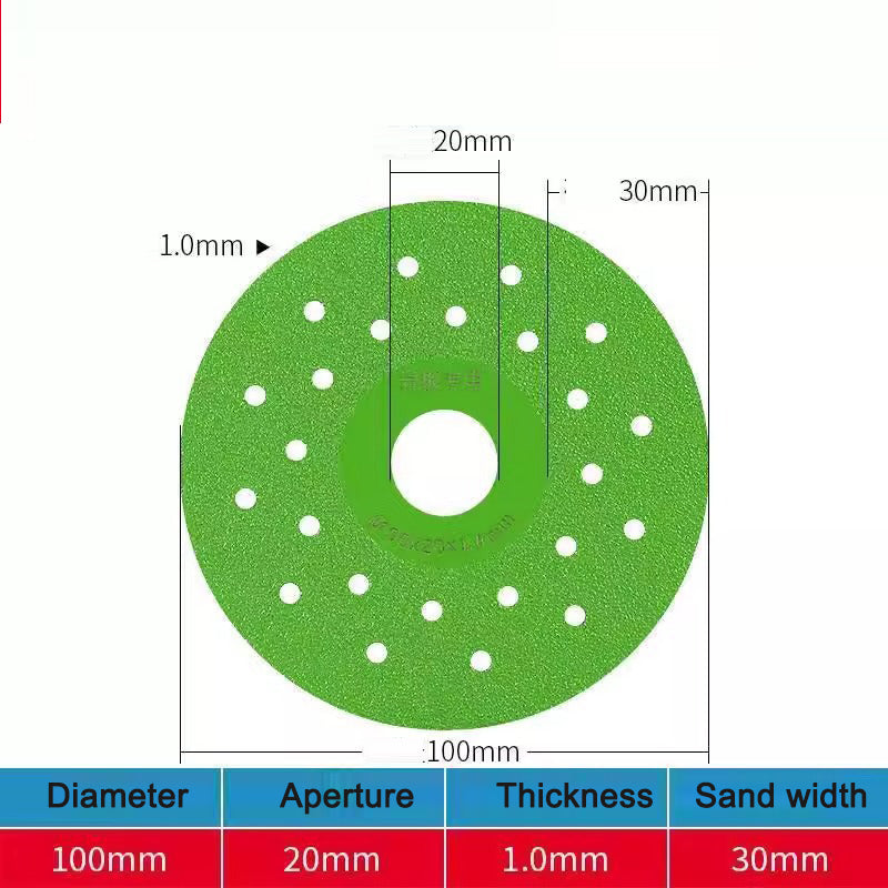 4-piece  Rock slab flat grinding cutting piece ceramic tile edging special diamond sand grinding piece