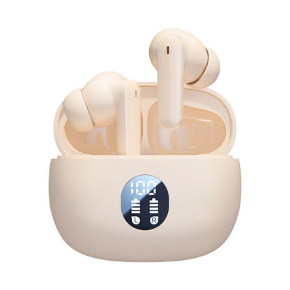 M69 Wireless Bluetooth Earphones In Ear Mini Long Range Sports Noise Reduction Universal Digital Display Earphones