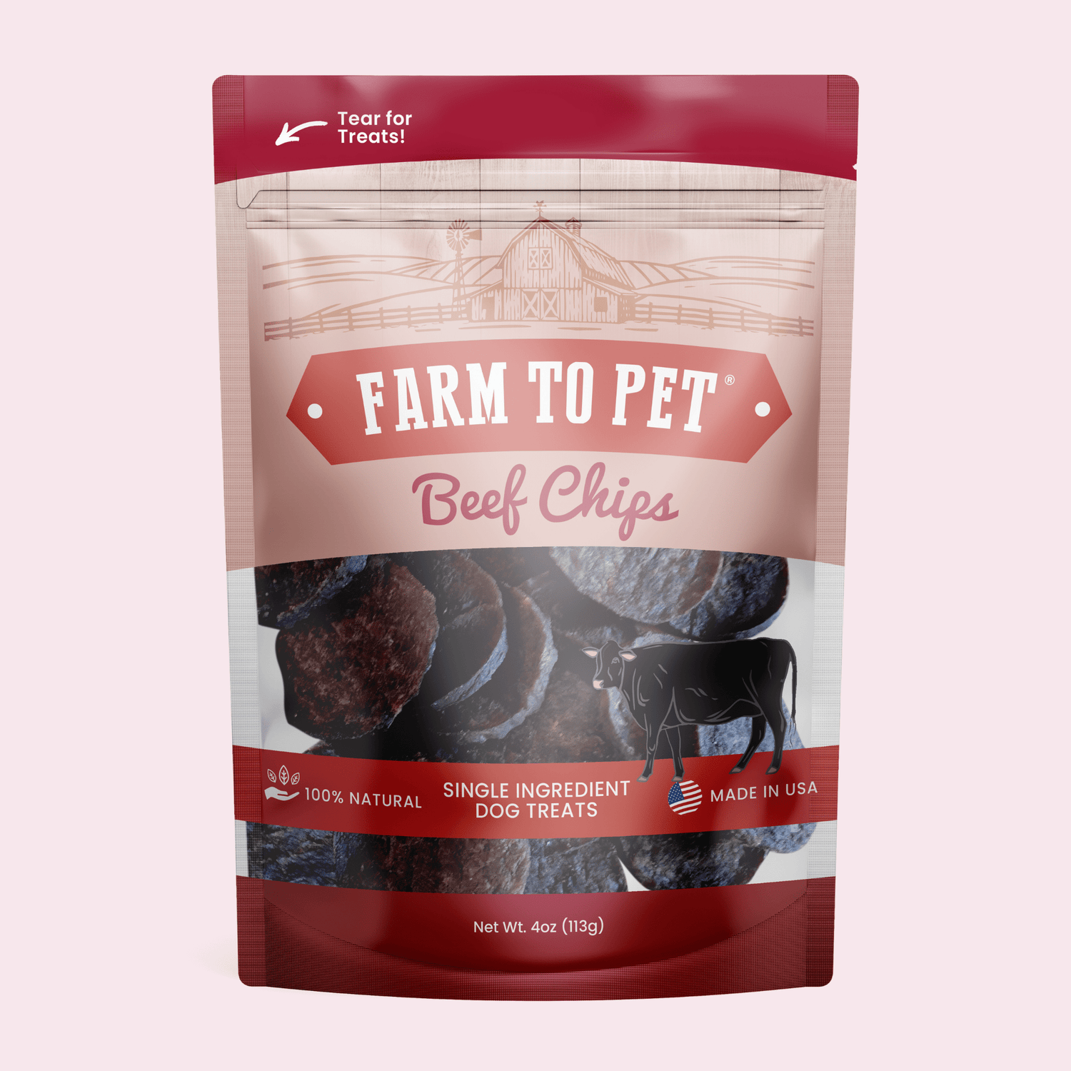 Beef Chips Dog Treats