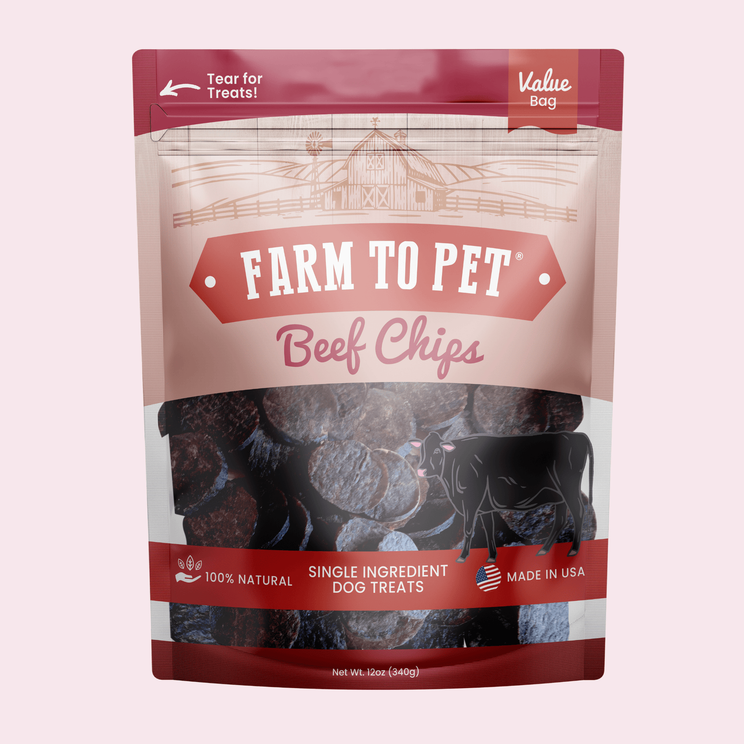 Beef Chips Dog Treats