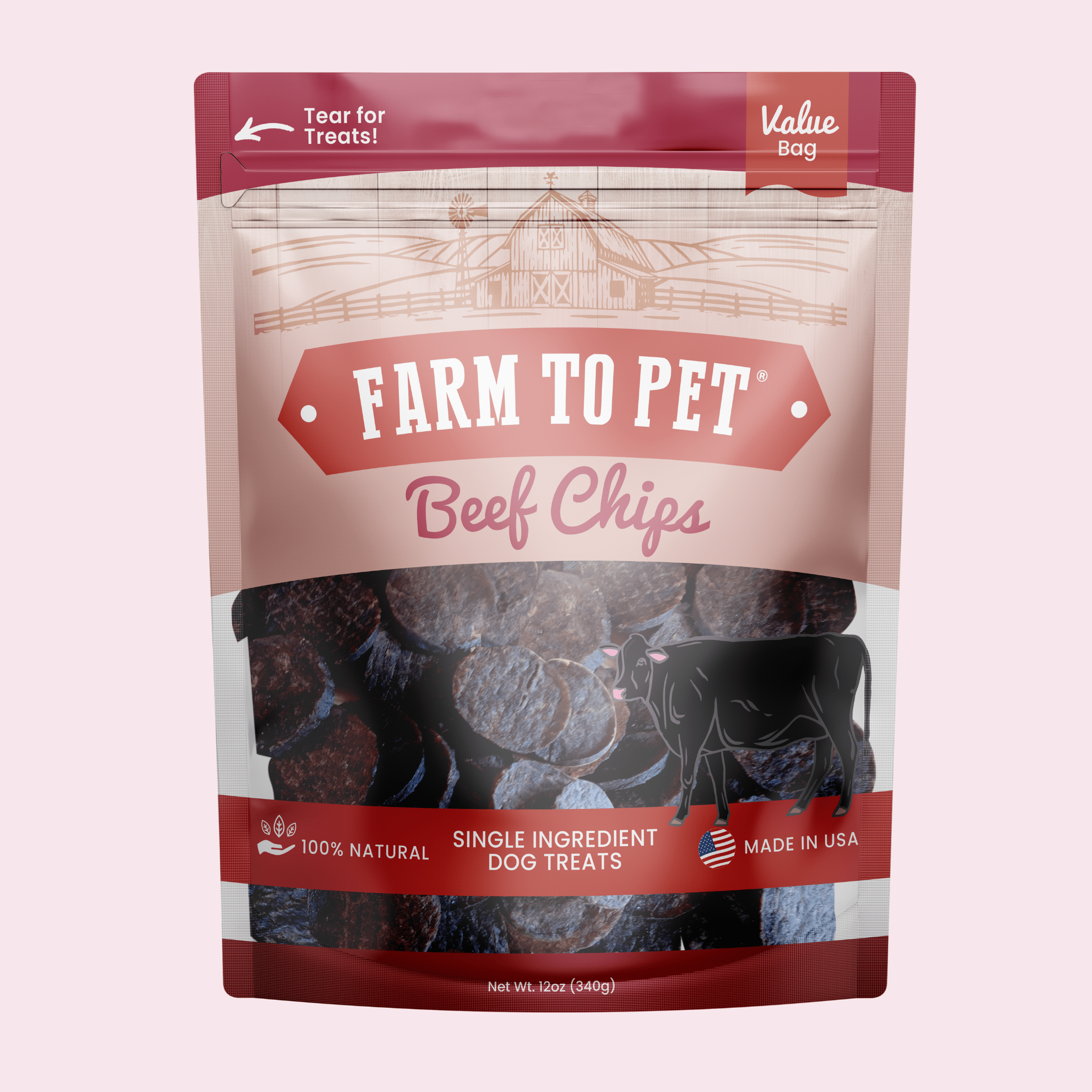 Beef Chips Dog Treats