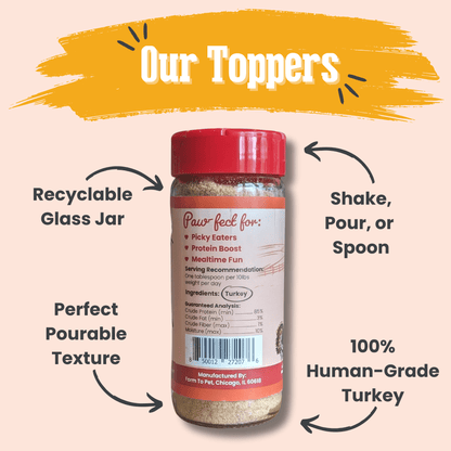 Turkey Dog Food Topper