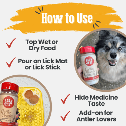 Antler Powder Dog &amp; Cat Supplement