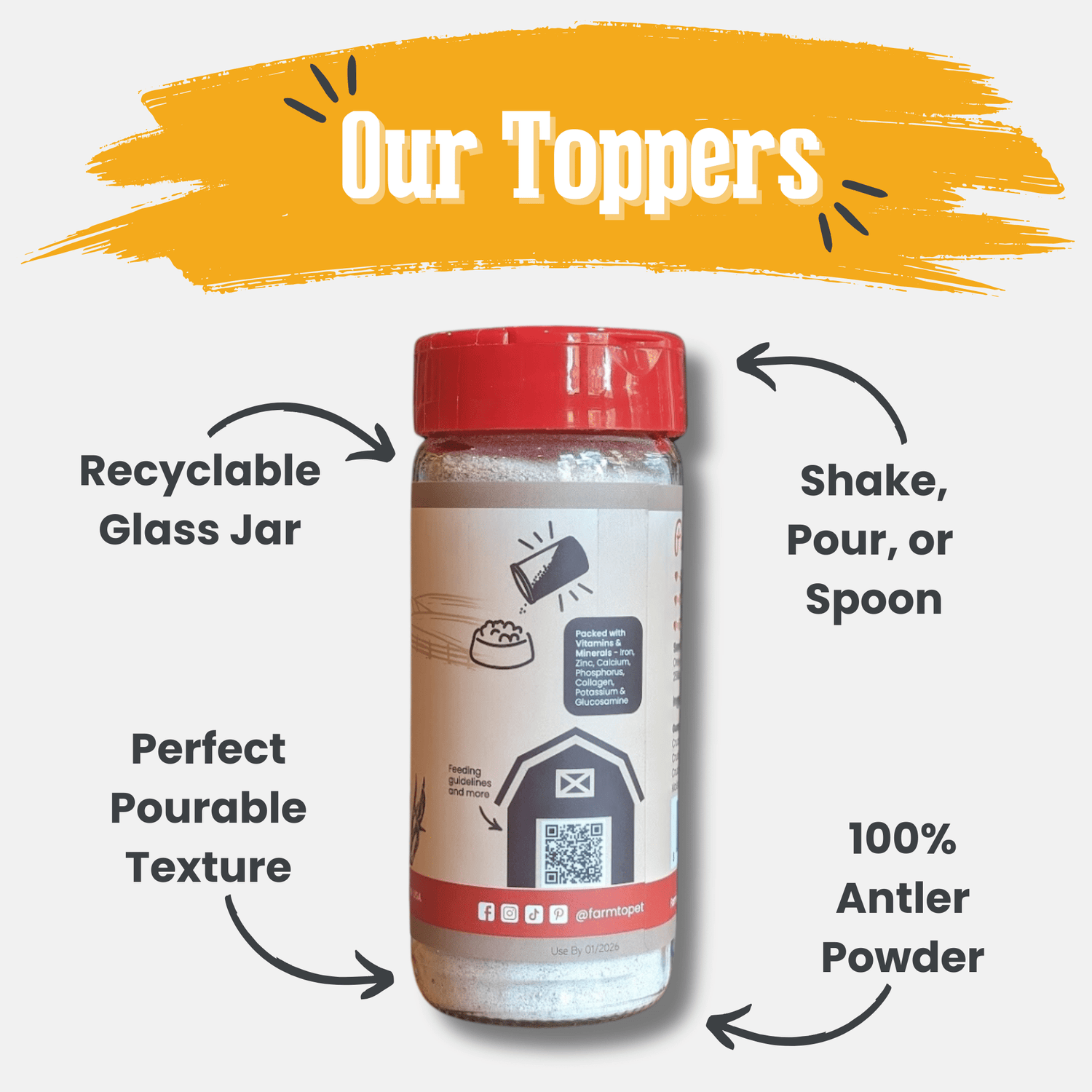 Antler Powder Dog &amp; Cat Supplement