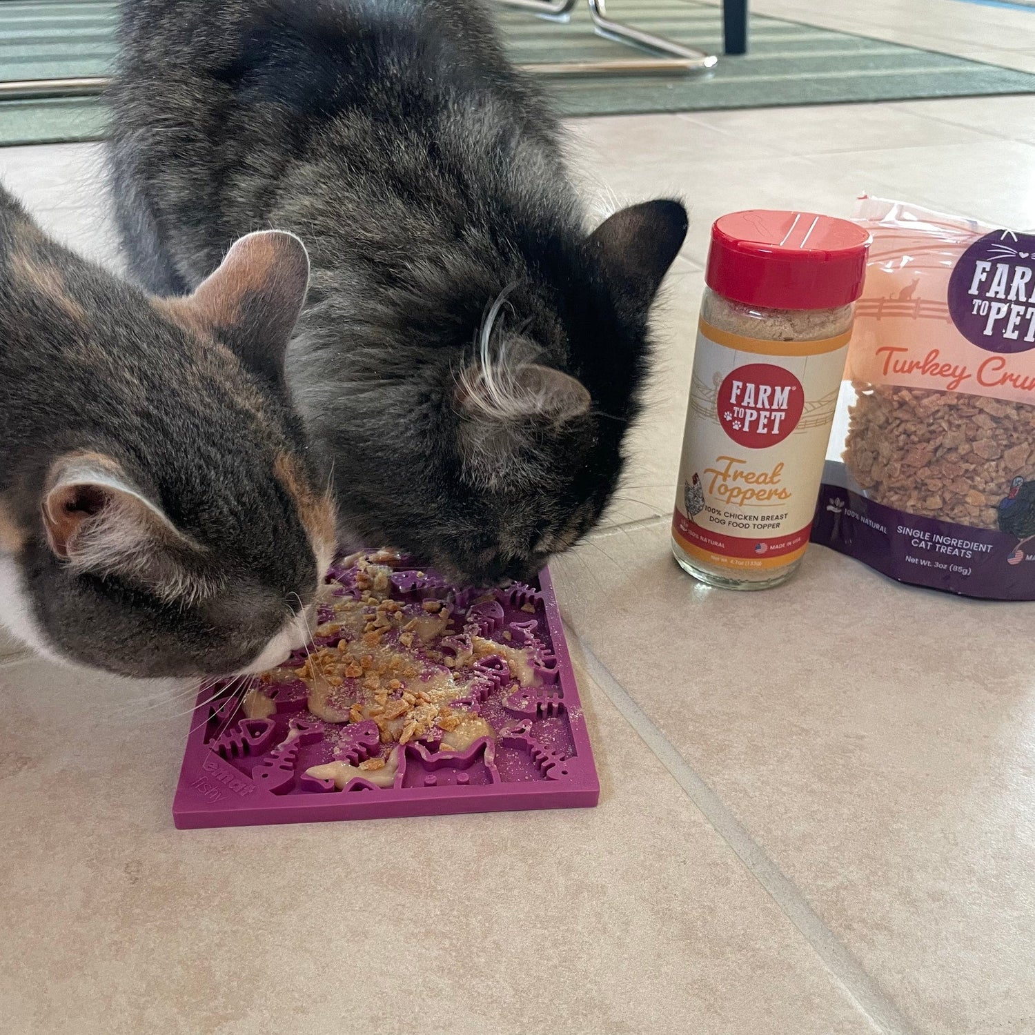 Lick Mats for Cats and Small Dogs