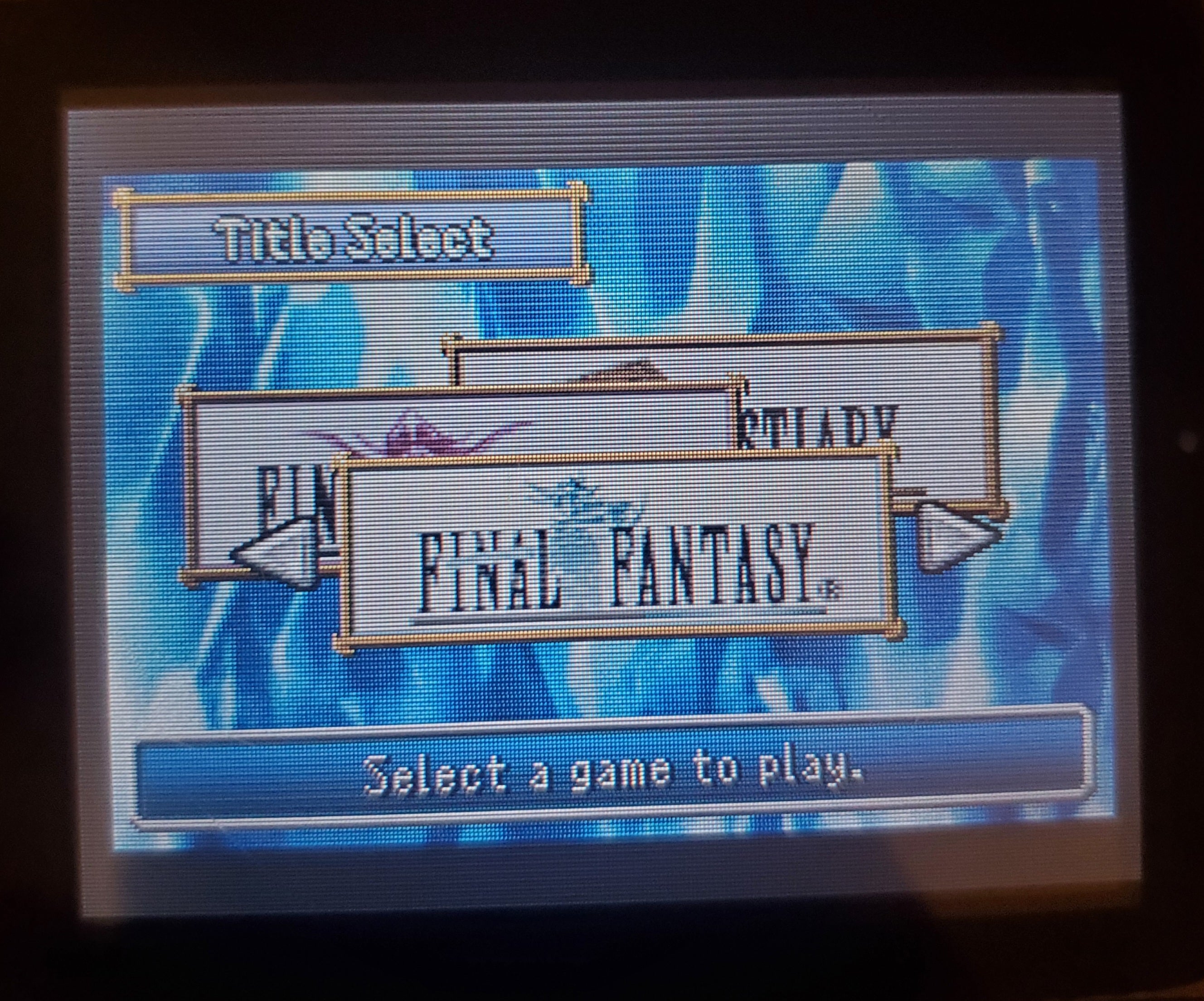 Final Fantasy 1 &amp; 2 Dawn of Souls GBA Video Game Boy Advance Nintendo 2004