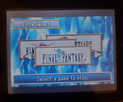 Final Fantasy 1 &amp; 2 Dawn of Souls GBA Video Game Boy Advance Nintendo 2004