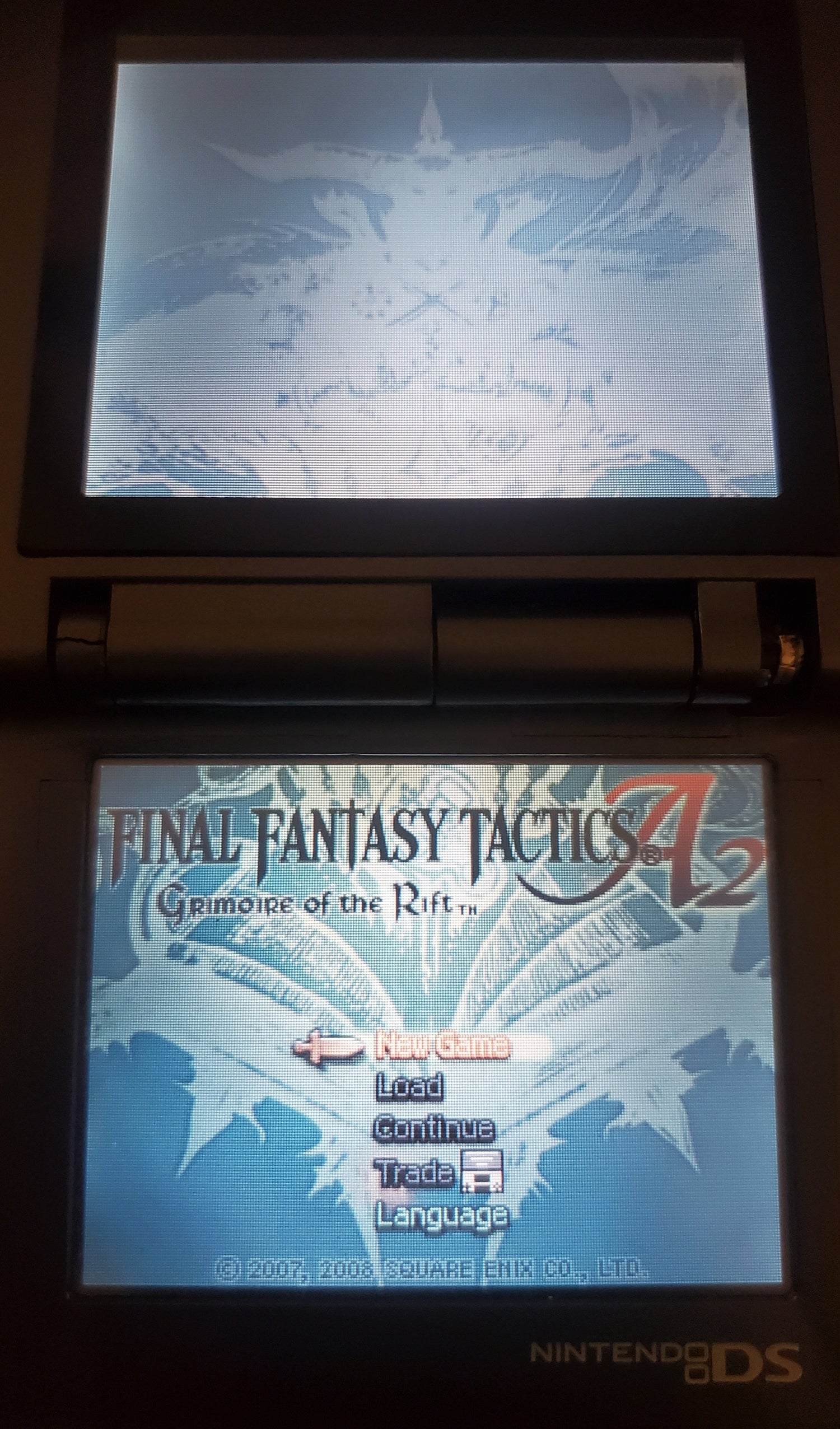 Final Fantasy Tactics A2 NDS Video Game Cartridge Nintendo DS 2008