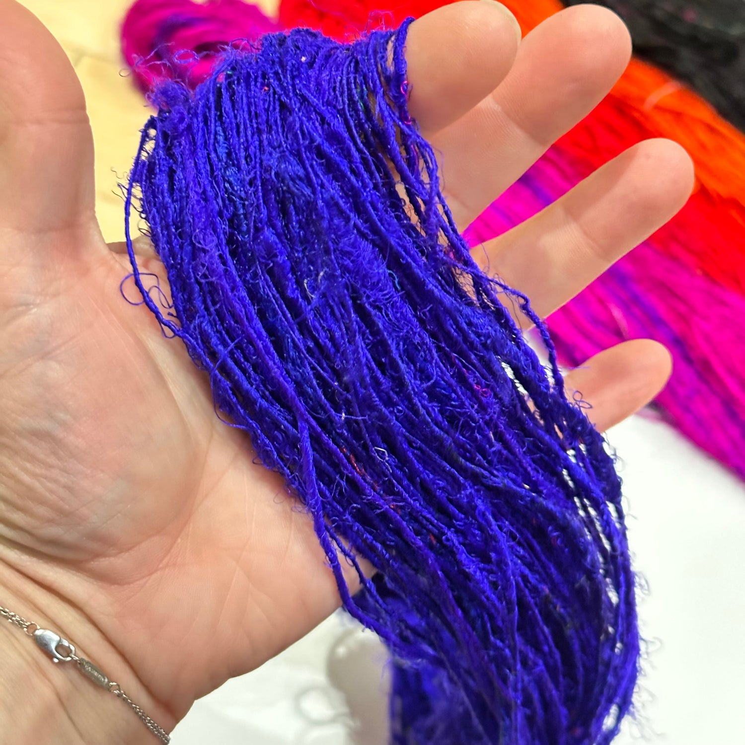 Recycled Silk Yarn "Lux Adventure"