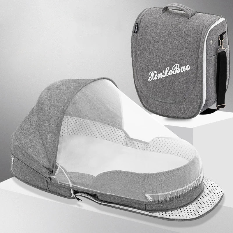 Foldable Baby Travel Cot Bed