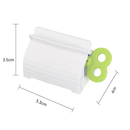 New Bathroom Accessories Toothpaste Squeezer Tooth Paste Dispenser Tube Squeezer Facial Cleanser Press Rolling Holder for Kids