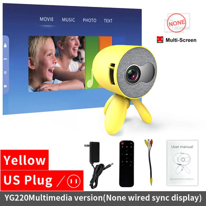 YG220 Mini Pocket Projector