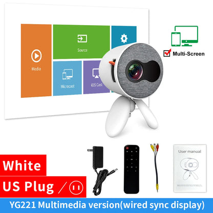 YG220 Mini Pocket Projector