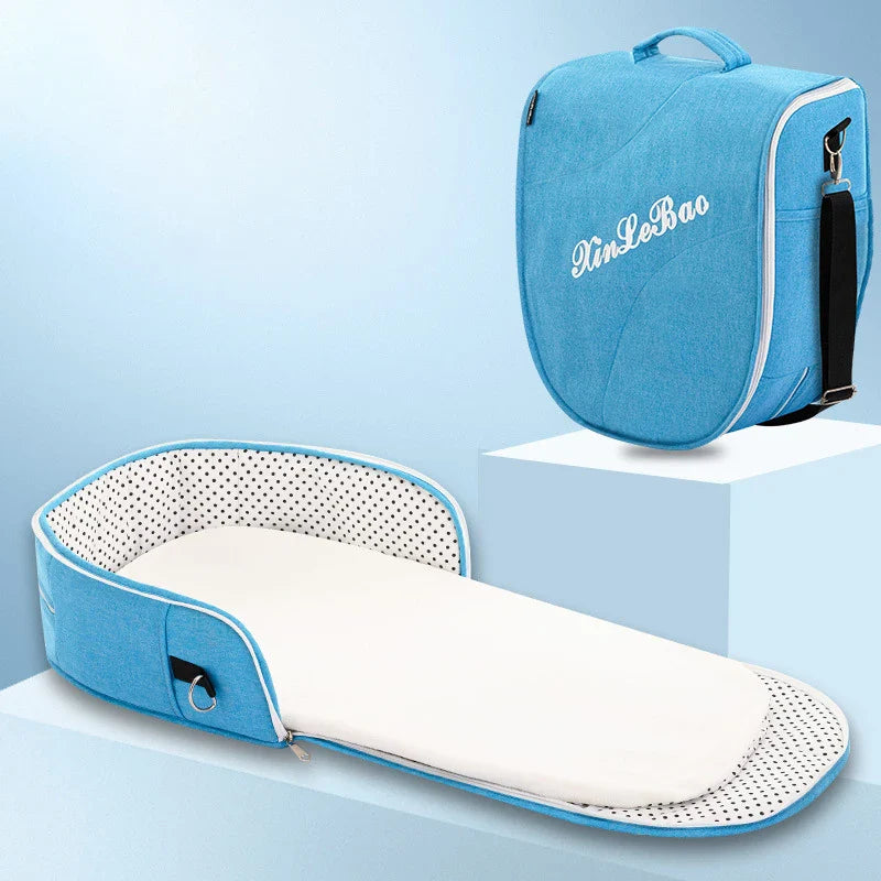 Foldable Baby Travel Cot Bed