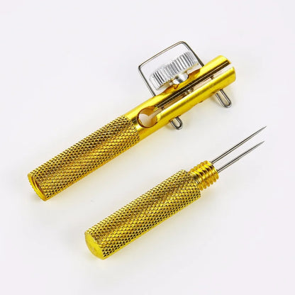 Full Metal Fishing Hook Knotting Tool &amp; Tie Hook Loop Making Device &amp; Hooks Decoupling remover Carp Fishing Accessory