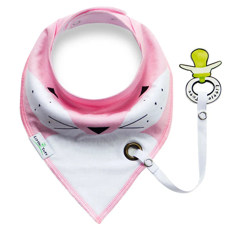 Cotton Baby Bandana Drool Bib