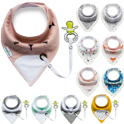 Cotton Baby Bandana Drool Bib
