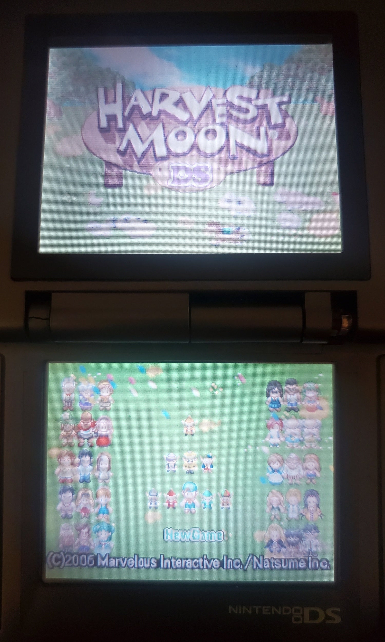 Harvest Moon DS NDS Video Game Cartridge Nintendo DS 2006