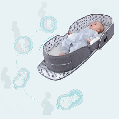 Foldable Baby Travel Cot Bed