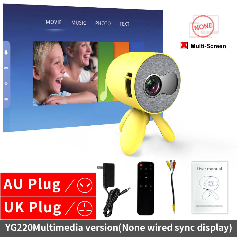 YG220 Mini Pocket Projector