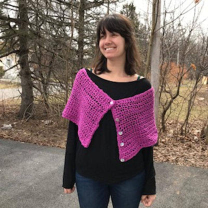 Silk Cloud Worsted Crochet Wrap Kit