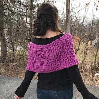 Silk Cloud Worsted Crochet Wrap Kit