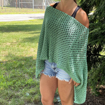 Harvest Festival Poncho Crochet Pattern