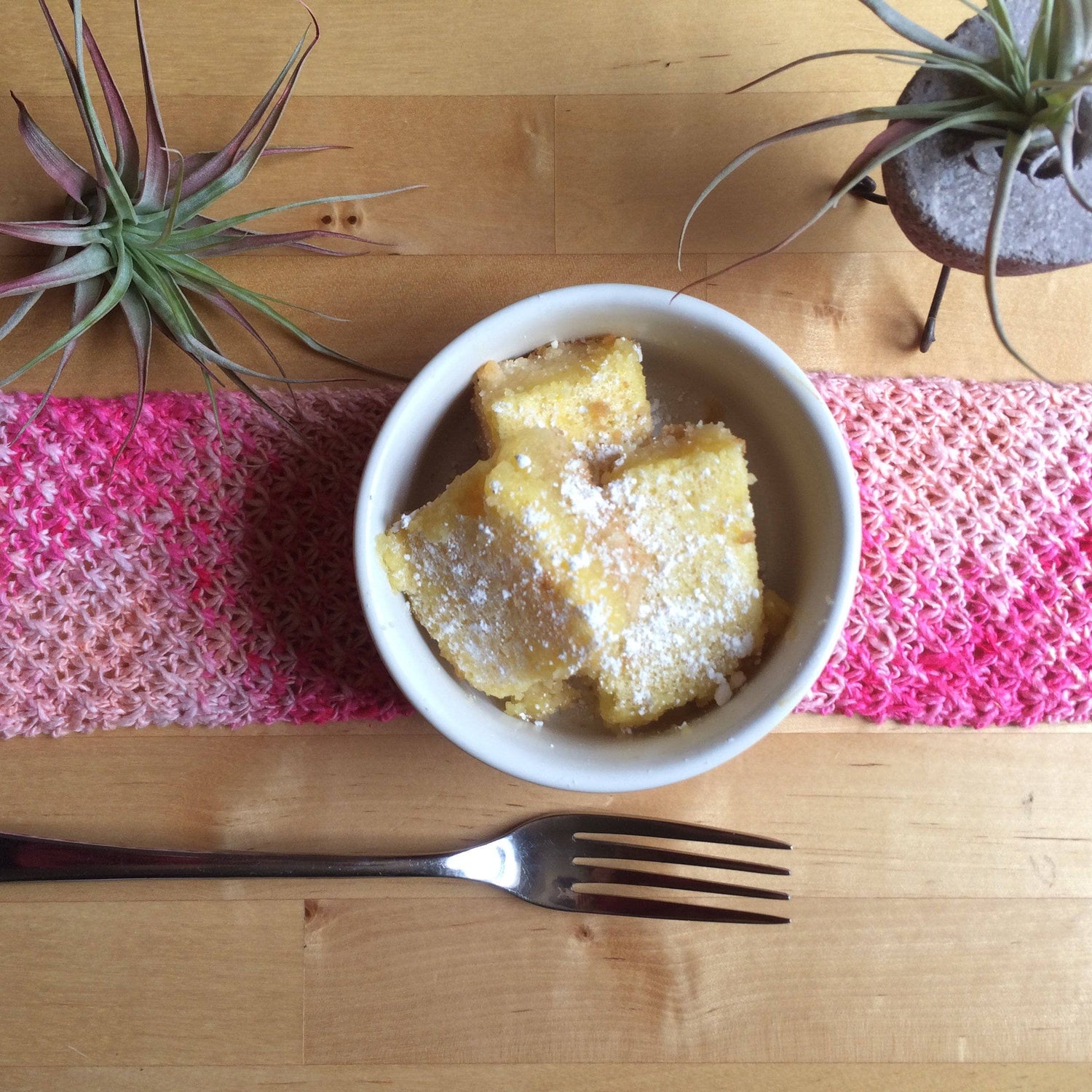 Floral Garden Placemat Knit &amp; Crochet Kit