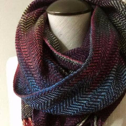 Cabito Wool Color Pool Woven Scarf Kit
