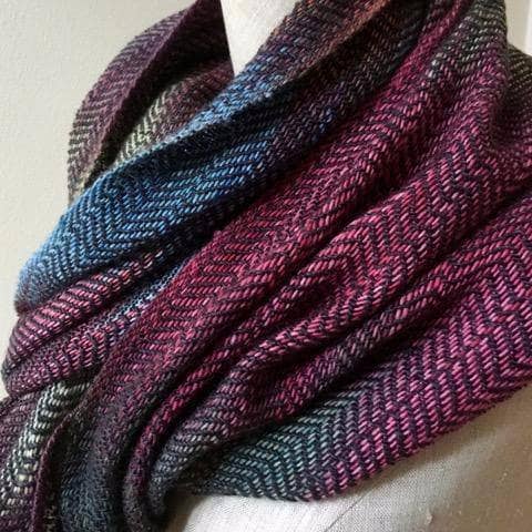 Cabito Wool Color Pool Woven Scarf Kit
