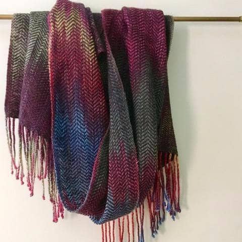 Cabito Wool Color Pool Woven Scarf Kit