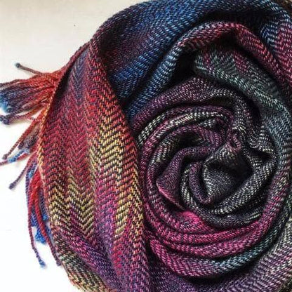 Cabito Wool Color Pool Woven Scarf Kit