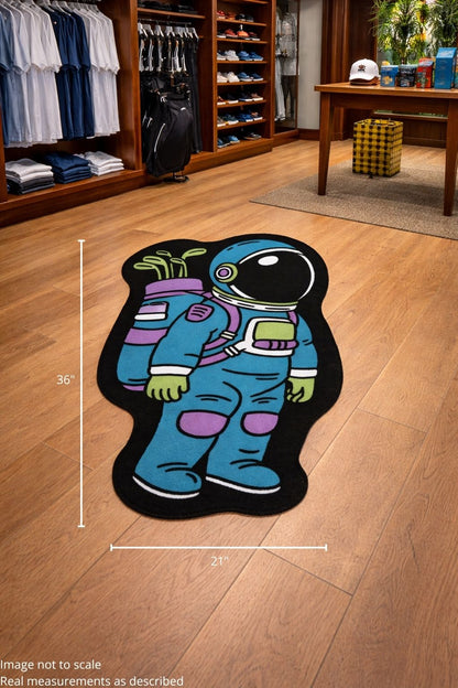 Astronaut Walker | Golf Shop Mat | Cart Accessory