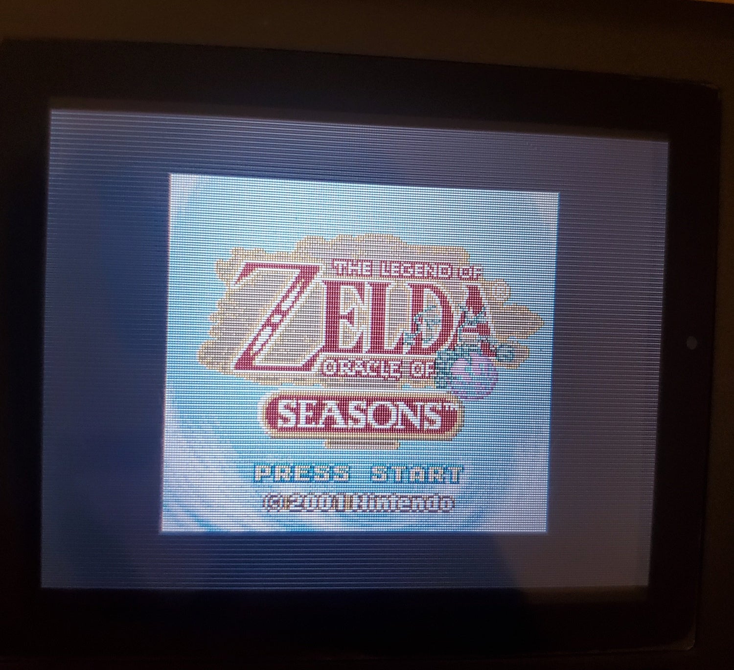 Legend of Zelda Oracle of Seasons GBA Video Game Boy Advance Nintendo