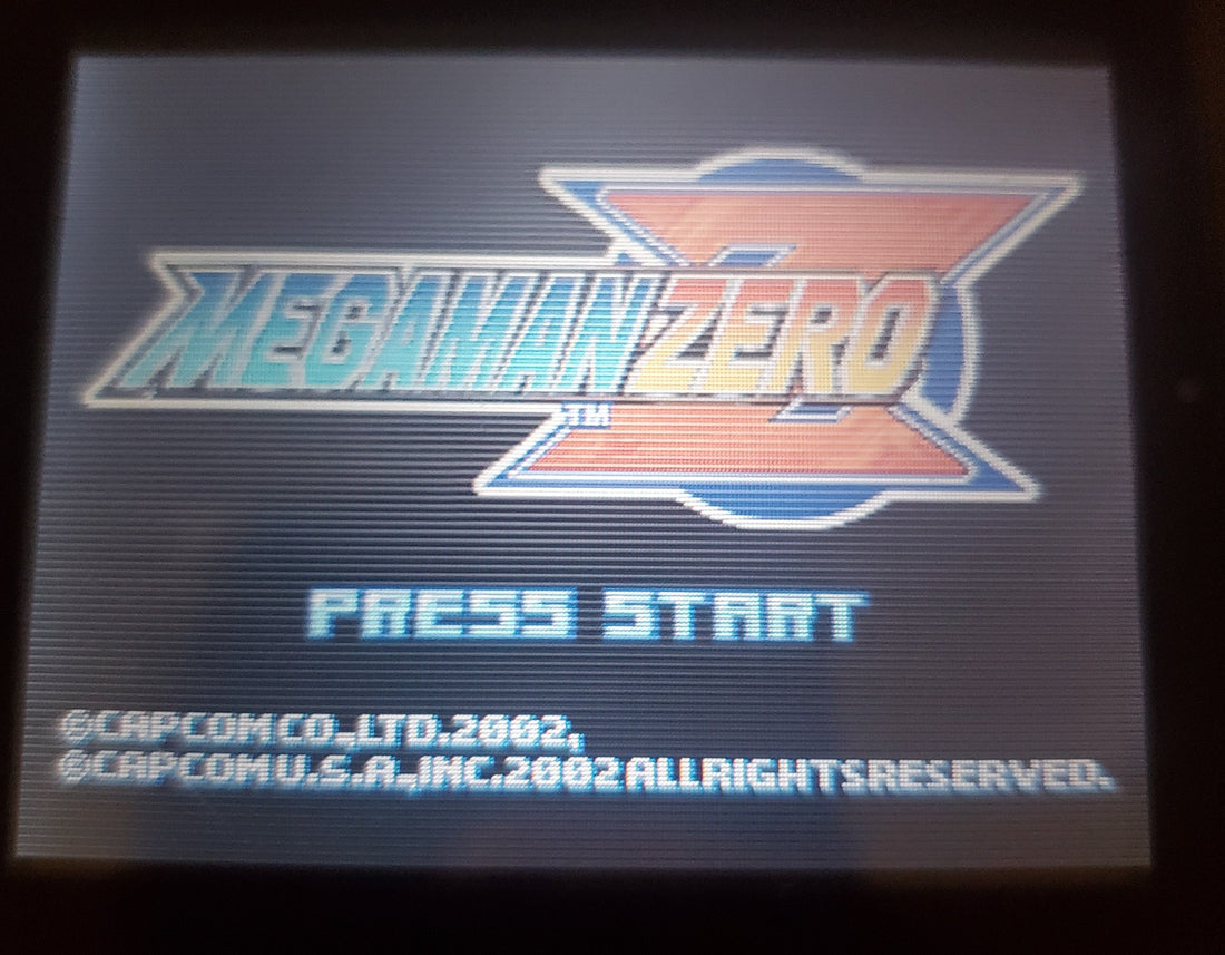 Mega Man Zero 1 GBA Video Game Cartridge Game Boy Advance 2002