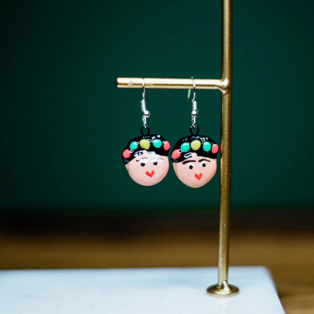 Frida Ceramic Earrings
