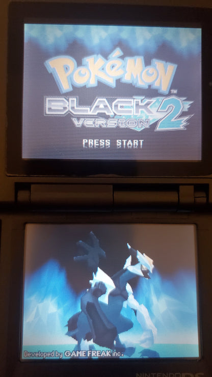 Pokemon Black Version 2 NDS Video Game Cartridge Nintendo DS 2012 R4